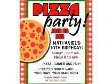48 Standard Pizza Party Flyer Template Download by Pizza Party Flyer Template