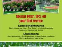 48 The Best Landscaping Flyer Templates For Free by Landscaping Flyer Templates