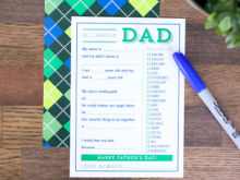 48 Visiting Blank Father S Day Card Template Formating by Blank Father S Day Card Template