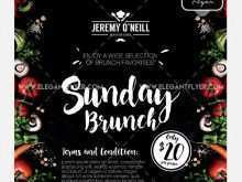 48 Visiting Brunch Flyer Template Free For Free by Brunch Flyer Template Free