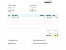 48 Visiting Microsoft Blank Invoice Template Formating for Microsoft Blank Invoice Template