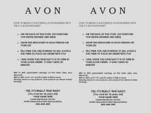 49 Adding Avon Flyers Templates With Stunning Design for Avon Flyers Templates
