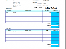 49 Adding Repair Invoice Template Excel For Free with Repair Invoice Template Excel