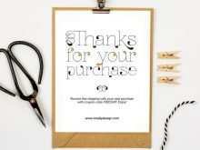 49 Adding Thank You Card Templates For Business for Ms Word with Thank You Card Templates For Business