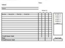 49 Blank Blank High School Report Card Template Photo for Blank High School Report Card Template