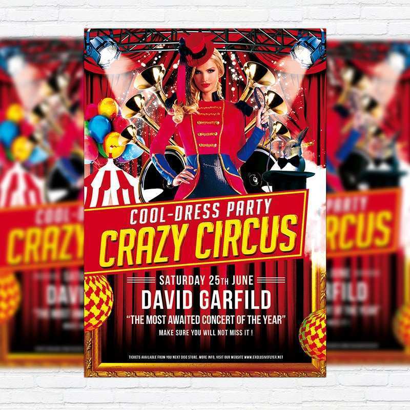 49 Blank Circus Flyer Template Free for Ms Word for Circus Flyer Template Free