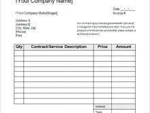 49 Blank Construction Invoice Format In Excel PSD File for Construction Invoice Format In Excel