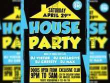 49 Blank House Party Flyer Template Photo for House Party Flyer Template
