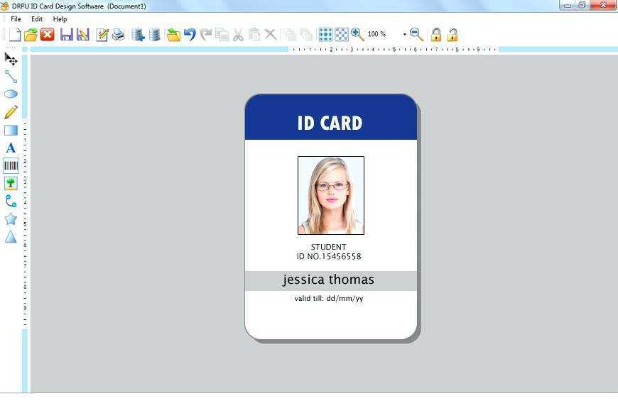 49 Blank Id Card Template All Free Download PSD File with Id Card Template All Free Download