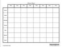 49 Blank Printable Chore Cards Template For Free with Printable Chore Cards Template