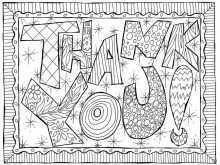 49 Blank Thank You Card Coloring Template For Free for Thank You Card Coloring Template