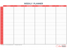 49 Create 7 Day Class Schedule Template For Free with 7 Day Class Schedule Template