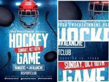 49 Create Free Hockey Flyer Template in Photoshop for Free Hockey Flyer Template