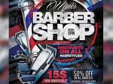 49 Creating Barber Shop Flyer Template Free PSD File with Barber Shop Flyer Template Free