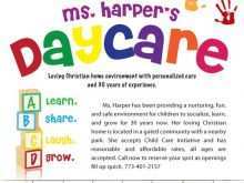 49 Creating Daycare Flyer Templates Free Maker by Daycare Flyer Templates Free