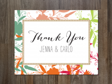 49 Creating Thank You Card Landscape Template With Stunning Design with Thank You Card Landscape Template