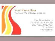 49 Customize Our Free Calling Card Template In Microsoft Word Formating with Calling Card Template In Microsoft Word