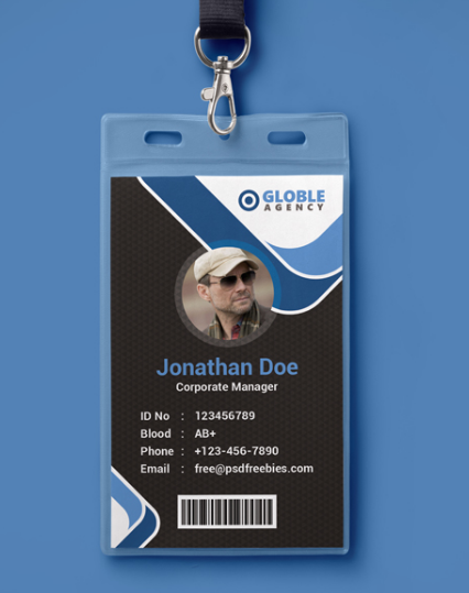 49 Customize Our Free Employee Id Card Template Illustrator for Ms Word with Employee Id Card Template Illustrator