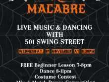 49 Customize Our Free Halloween Dance Flyer Templates Photo for Halloween Dance Flyer Templates