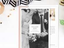 Wedding Thank You Card Template Photoshop