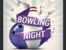 49 Format Bowling Night Flyer Template With Stunning Design for Bowling Night Flyer Template