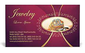 49 Format Business Card Template For Jewellery PSD File for Business Card Template For Jewellery