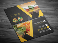49 Format Name Card Template Restaurant Now by Name Card Template Restaurant