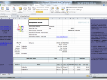 49 Free Printable Hotel Invoice Template In Excel Photo for Hotel Invoice Template In Excel