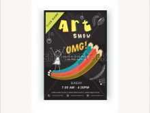 49 How To Create Art Show Flyer Template Free by Art Show Flyer Template Free