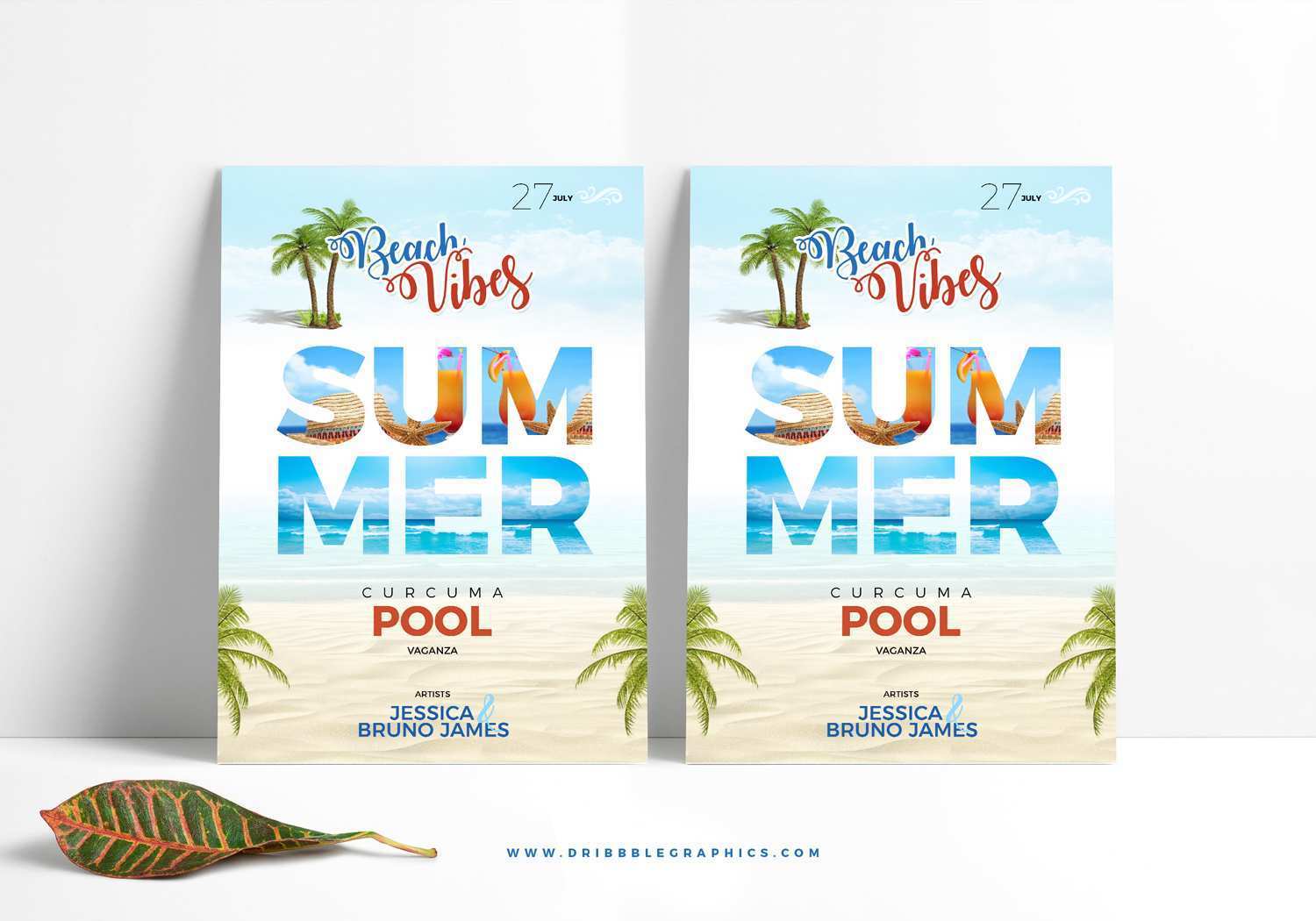 49 Online Beach Flyer Template Free in Photoshop with Beach Flyer Template Free