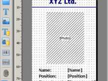 Employee Id Card Template Microsoft Excel