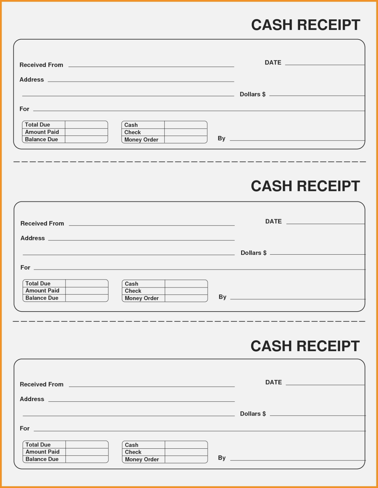 25 Printable Blank Payment Invoice Template Download by Blank In Blank Money Order Template