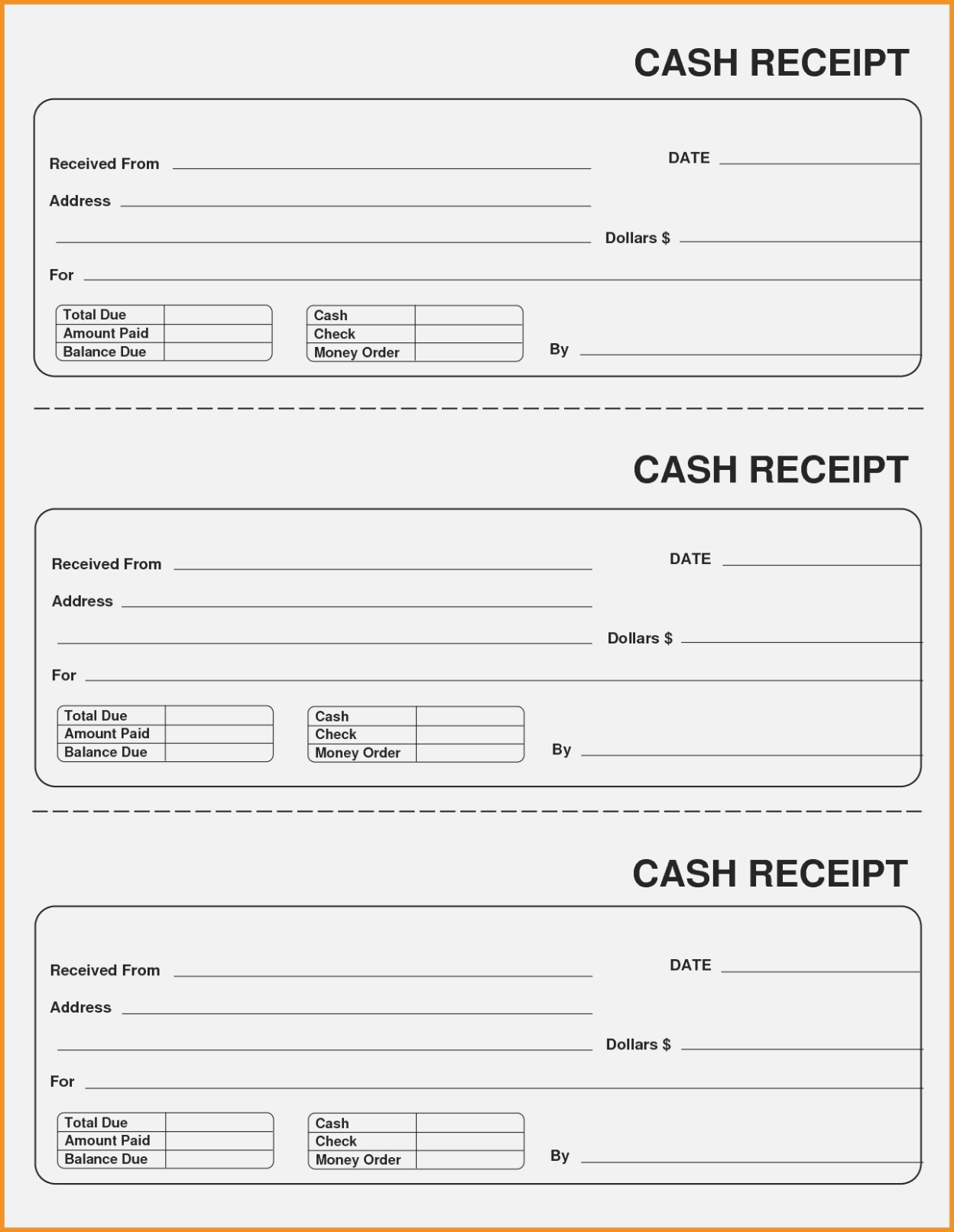 22 Printable Blank Payment Invoice Template Download by Blank For Blank Money Order Template