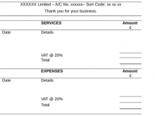49 Printable Contractor Expenses Invoice Template PSD File by Contractor Expenses Invoice Template