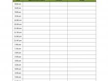 49 Printable Daily Calendar Time Template Now with Daily Calendar Time Template