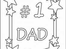 49 Printable Fathers Day Card Colouring Template in Word with Fathers Day Card Colouring Template