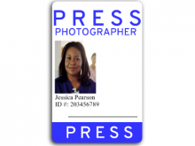 49 Printable Journalist Id Card Template for Ms Word for Journalist Id Card Template