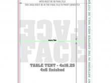 49 Report Tent Card Template Illustrator Maker by Tent Card Template Illustrator