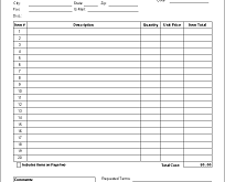 49 Standard Quotation Invoice Template Now with Quotation Invoice Template