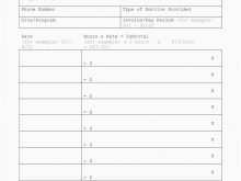 49 The Best Contractor Timesheet Invoice Template Layouts by Contractor Timesheet Invoice Template
