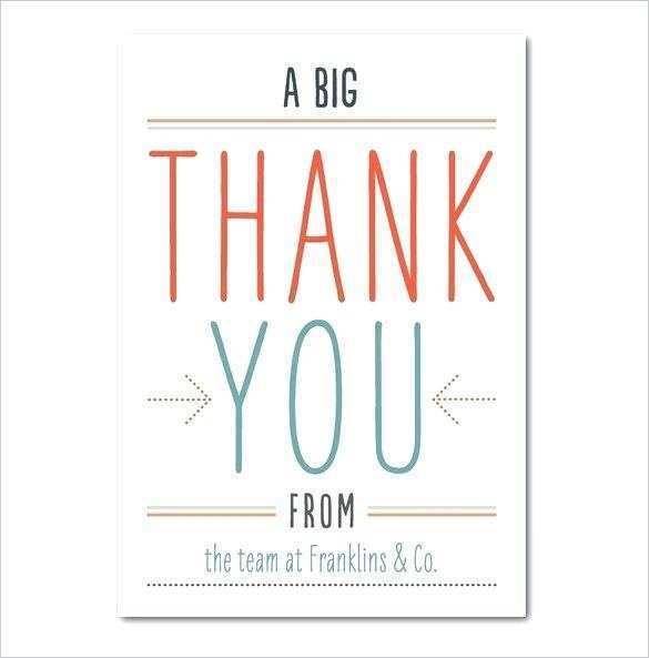 49 The Best Thank You Card Template Ai For Free with Thank You Card Template Ai