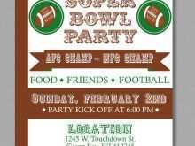 49 Visiting Super Bowl Party Flyer Template Formating by Super Bowl Party Flyer Template
