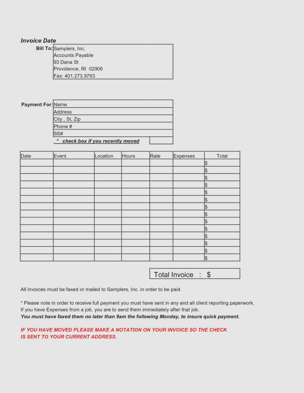 50 Best Contractor Invoice Template Uk Excel PSD File for Contractor Invoice Template Uk Excel