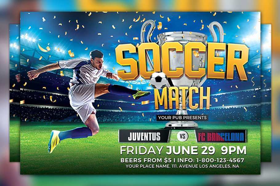 50 Best Soccer Tournament Flyer Event Template Layouts for Soccer Tournament Flyer Event Template