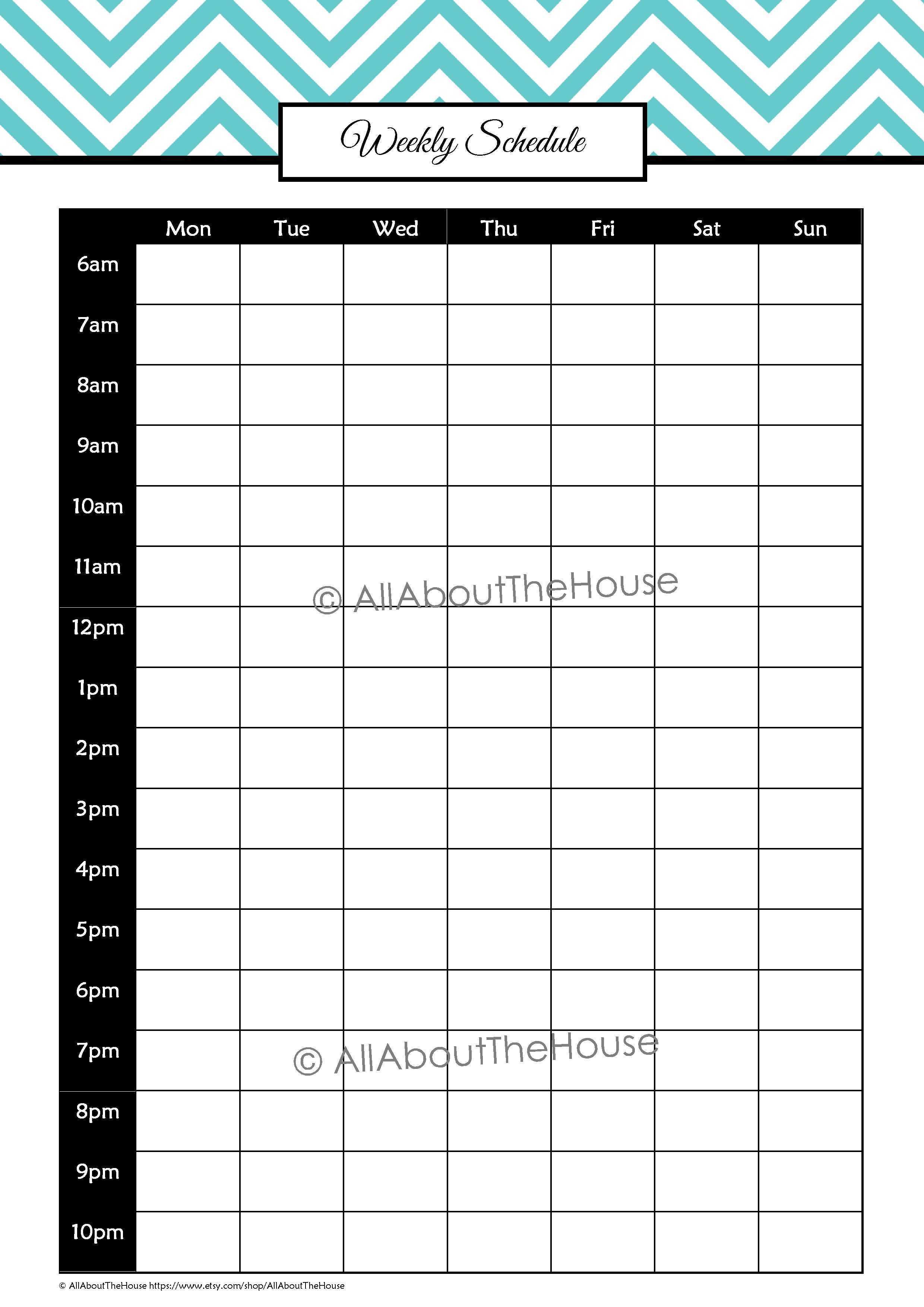 50 Best Student Schedule Template Free With Stunning Design by Student Schedule Template Free