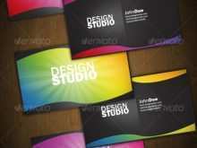 50 Blank Colorful Name Card Template For Free for Colorful Name Card Template