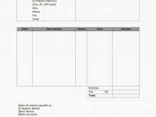 50 Creating Hourly Service Invoice Template with Hourly Service Invoice Template