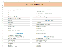 50 Creating Travel Itinerary Template In Excel For Free with Travel Itinerary Template In Excel