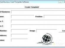50 Creative Business Card Template In Word 2010 in Word for Business Card Template In Word 2010