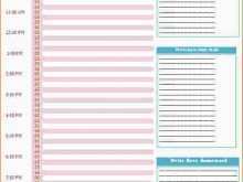 50 Customize 24 Hour Daily Agenda Template With Stunning Design by 24 Hour Daily Agenda Template